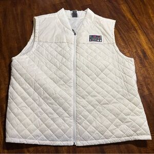 Star Wars Her Universe Princess Leia White/Cream Puffer Vest. Size 3. Cosplay